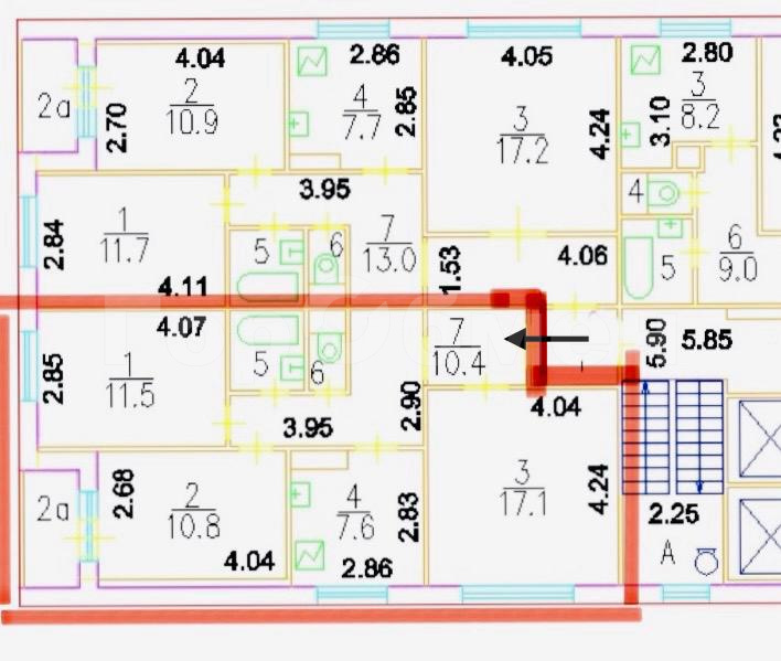 Продажа 3-комнатной квартиры, Москва, улица Кошкина,  13к1