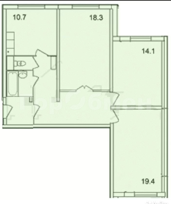 Продажа 3-комнатной квартиры, Москва, Онежская улица,  17