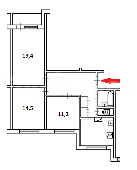 Продажа 3-комнатной квартиры, Москва, улица Крылатские Холмы,  30к7