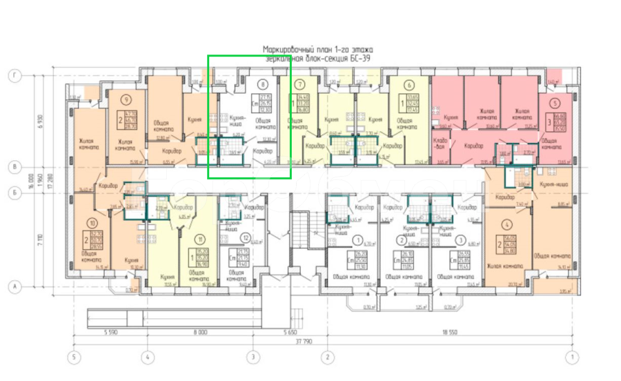 Продажа квартиры, Мотяково,  66к23