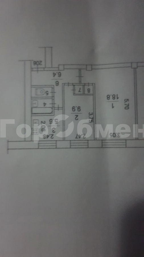 Продажа 2-комнатной квартиры, Химки, Юбилейный проспект,  78