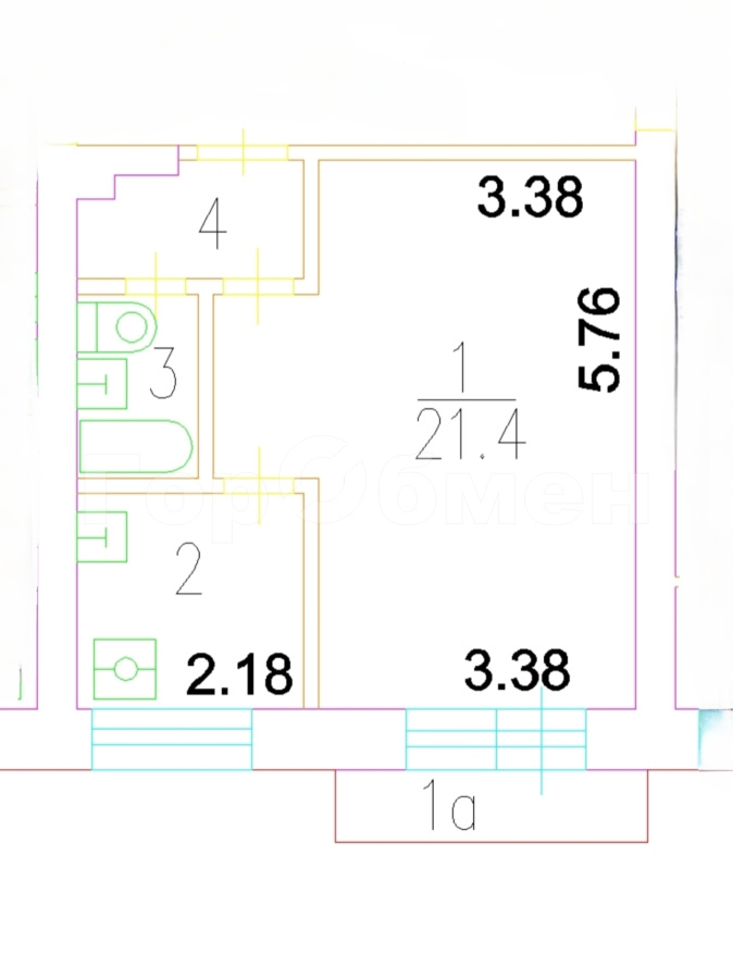 Продажа 1-комнатной квартиры, Москва, улица Линии Октябрьской Железной Дороги,  10А