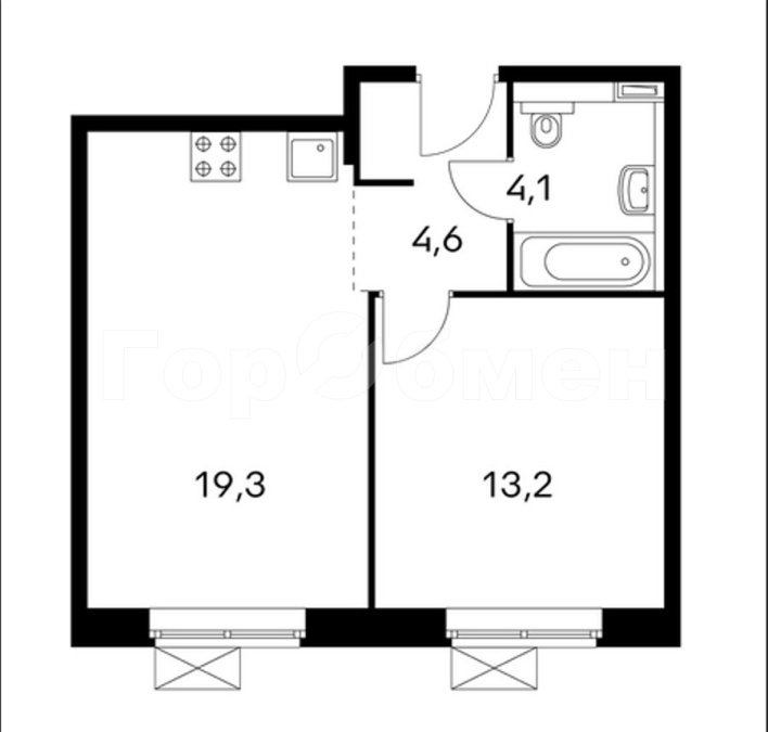 Продажа 1-комнатной квартиры, Москва, улица Лётчика Грицевца,  14А