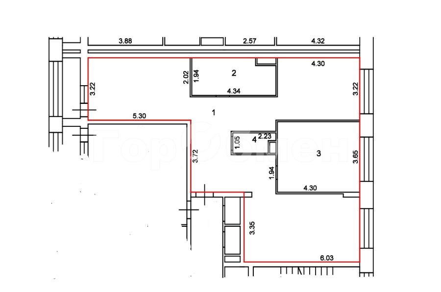 Продажа 3-комнатной квартиры, Москва, проезд Невельского,  3к1