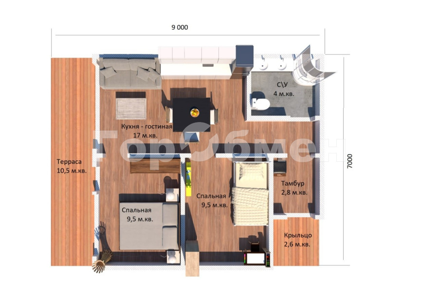 Продажа дома, 60м <sup>2</sup>, 8 сот., Меткомелино, Россия,   Раменский муниципальный округ