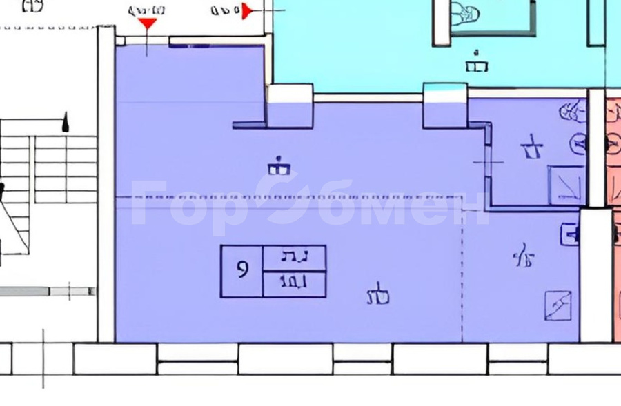 Продажа 2-комнатной квартиры, Люберцы, Хлебозаводской тупик,  9