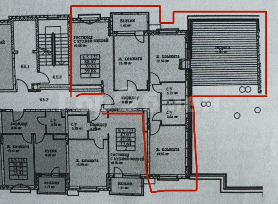 Продажа 4-комнатной квартиры, Перхушково, микрорайон Равновесие,  6