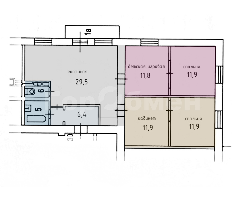 Продажа 3-комнатной квартиры, Москва, улица Пырьева,  4к3