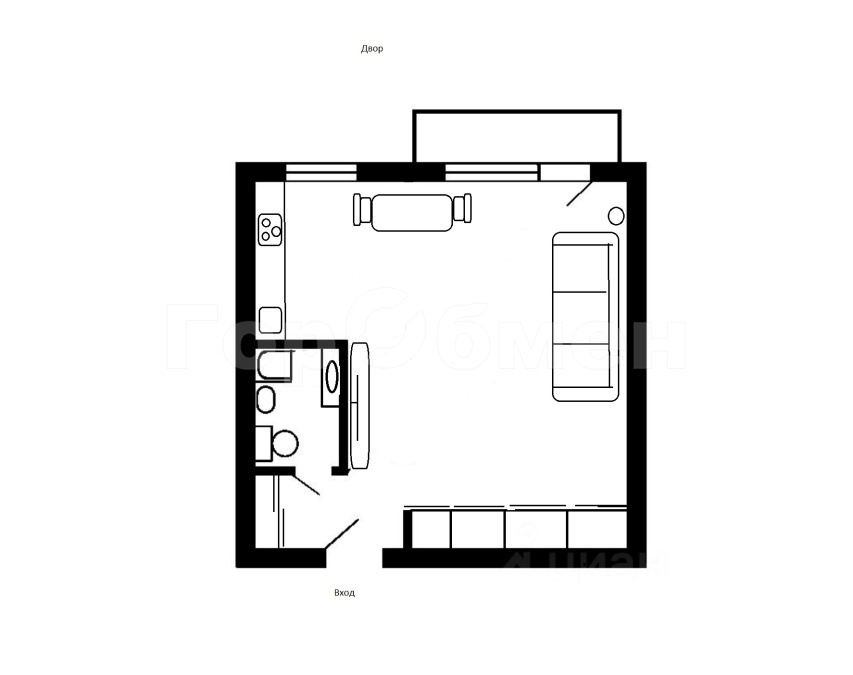 Продажа 1-комнатной квартиры, Москва, проспект 60-летия Октября,  3к1