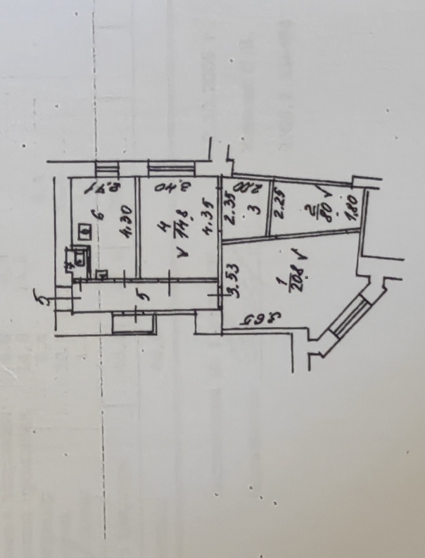 Продажа 2-комнатной квартиры, Москва, Россия,    Мантулинская улица