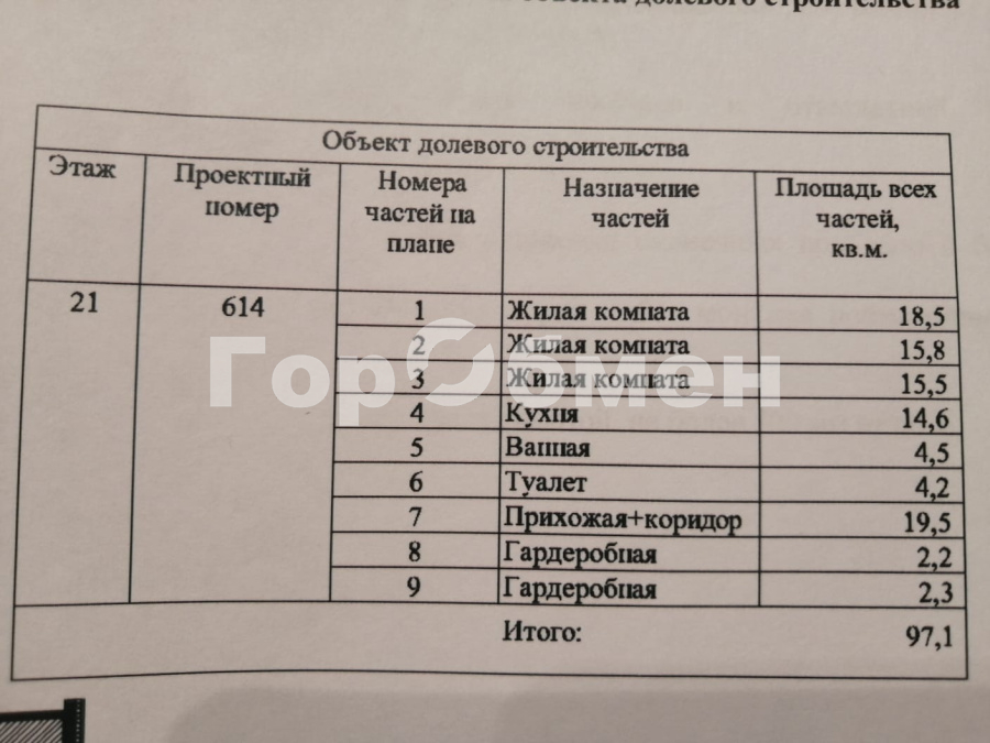 Продажа 3-комнатной квартиры, Московский, Россия,   Новомосковский административный округ