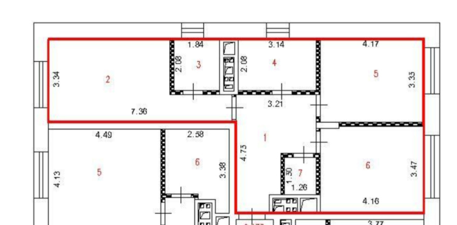 Продажа 2-комнатной квартиры, Москва, улица Архитектора Щусева,  2к1