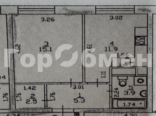 Продажа 1-комнатной квартиры, Москва, Россия,   район Троицк