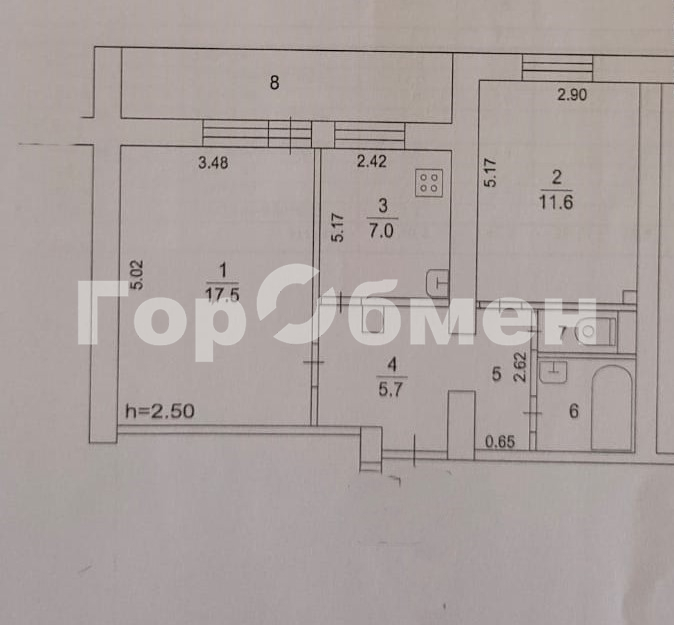 Продажа 2-комнатной квартиры, Щелково, Россия,   городской округ   Пустовская улица