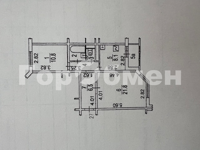 Продажа 2-комнатной квартиры, Москва, Россия,    улица Бутлерова