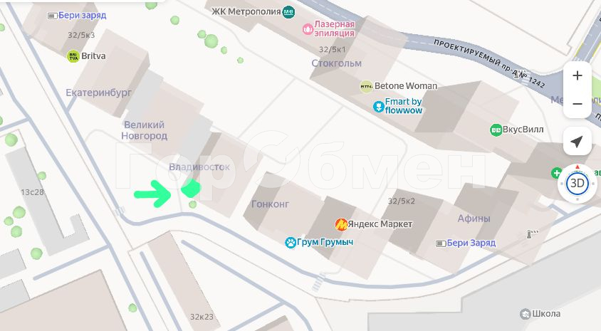 Продажа 3-комнатной квартиры, Москва, Россия,   Волгоградский проспект