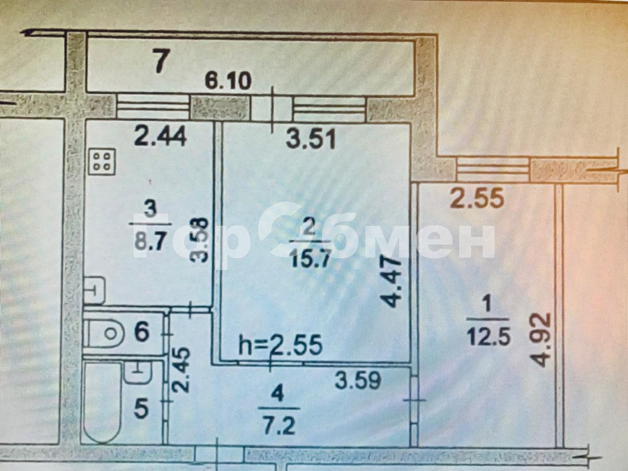 Продажа 2-комнатной квартиры, Истра, Россия,   муниципальный округ   улица Ленина