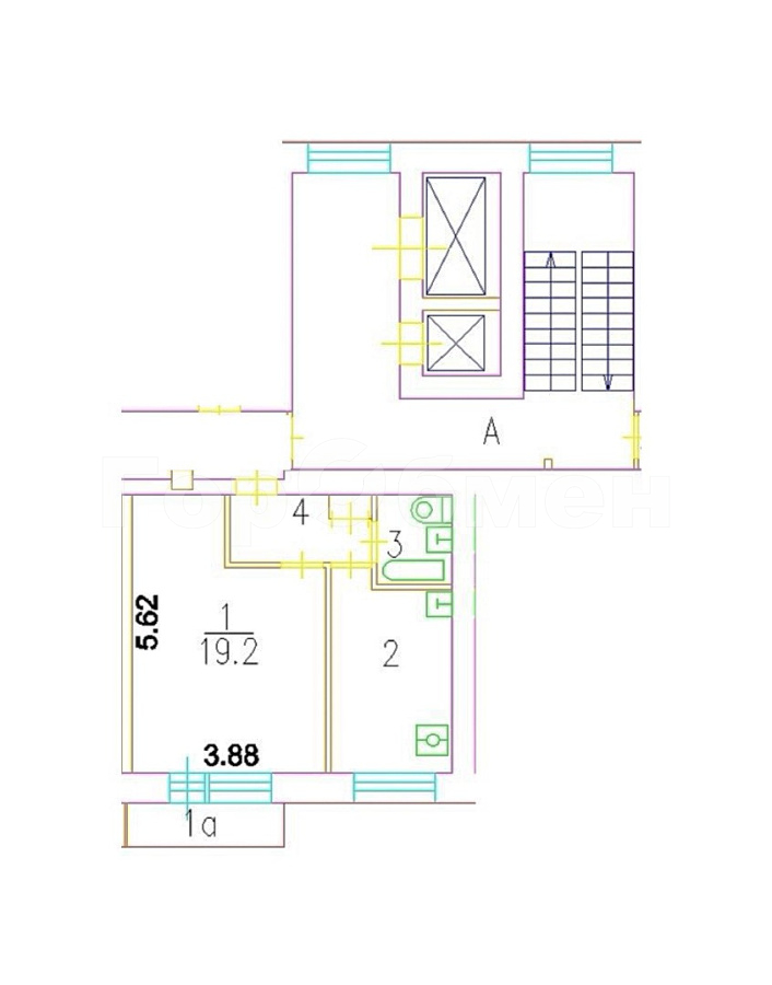 Продажа 1-комнатной квартиры, Москва, Россия,    улица Расплетина