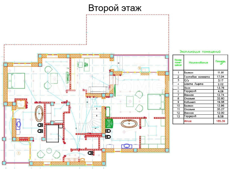 Продажа дома, 750м <sup>2</sup>, 15 сот., Большая Черная, Россия,   городской округ Мытищи