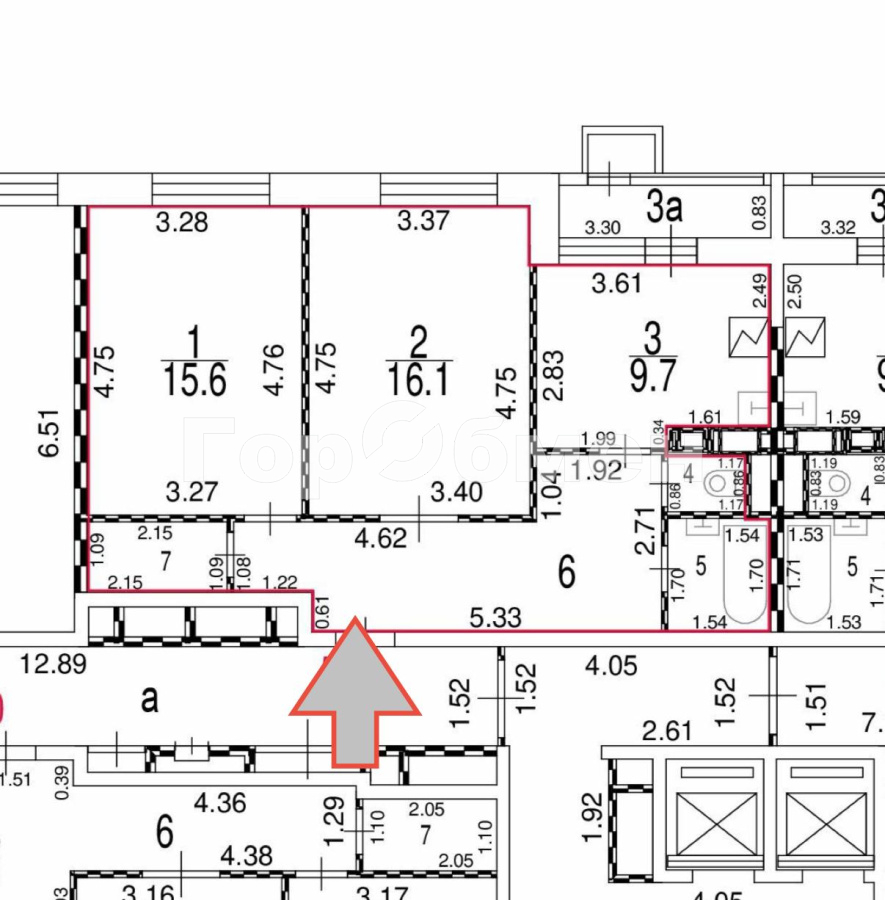 Продажа 2-комнатной квартиры, Москва, Россия,   Флотская улица